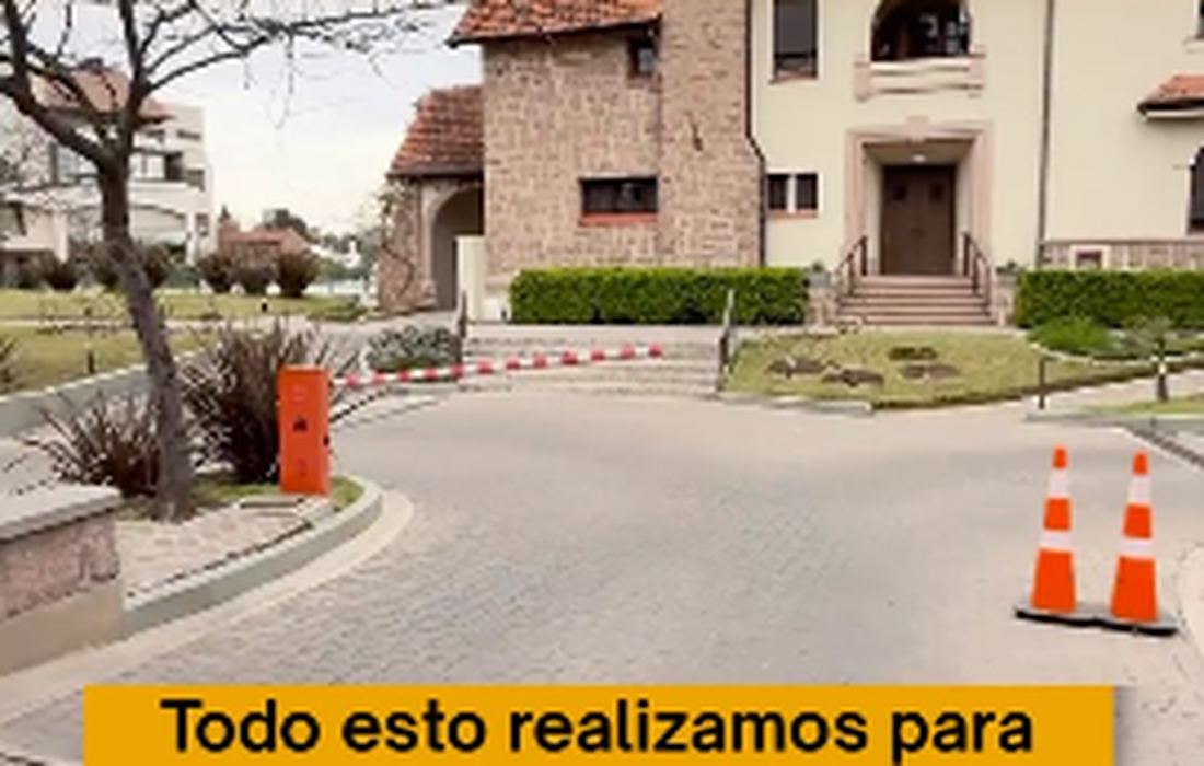 Iluminación exterior - caso real