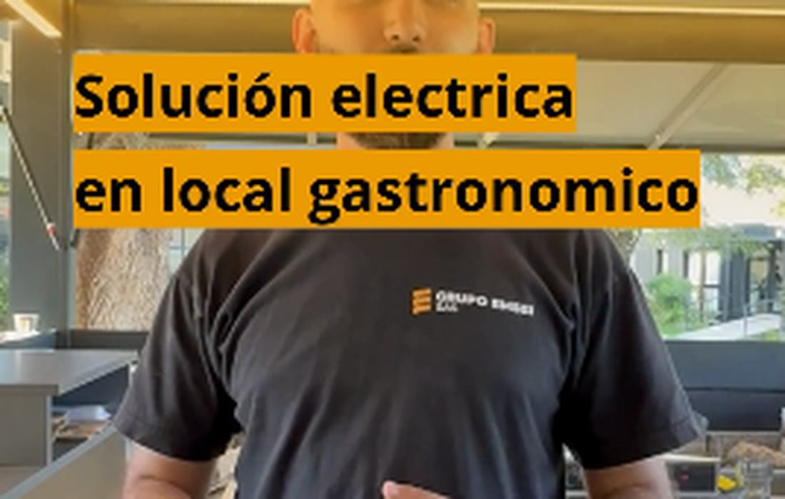 Obras eléctricas comerciales - caso real